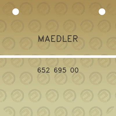 maedler-652-695-00