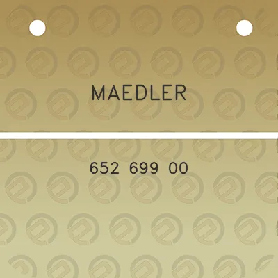 maedler-652-699-00