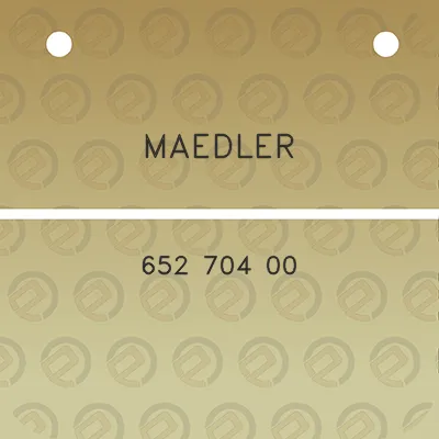 maedler-652-704-00