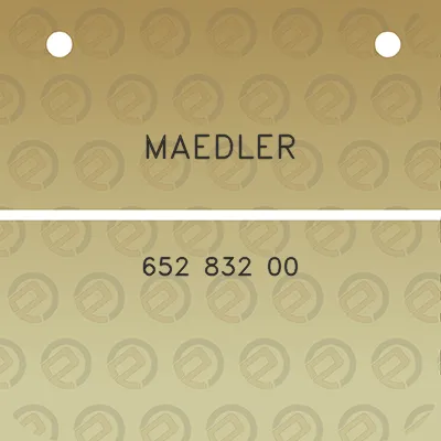 maedler-652-832-00