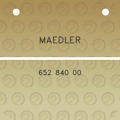 maedler-652-840-00