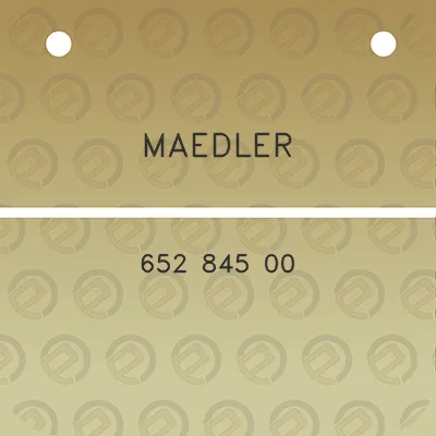 maedler-652-845-00