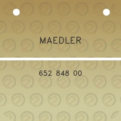 maedler-652-848-00