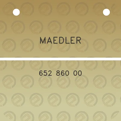 maedler-652-860-00