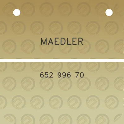 maedler-652-996-70