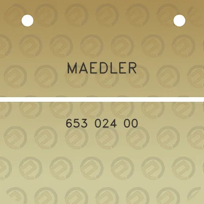 maedler-653-024-00