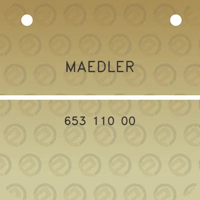 maedler-653-110-00