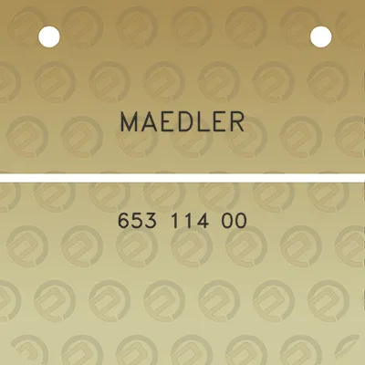 maedler-653-114-00