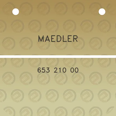 maedler-653-210-00