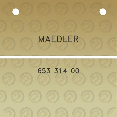 maedler-653-314-00