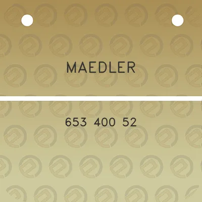 maedler-653-400-52