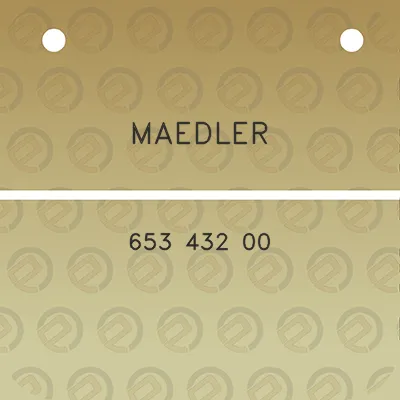 maedler-653-432-00