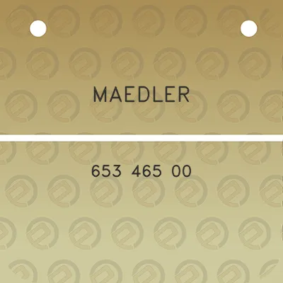 maedler-653-465-00