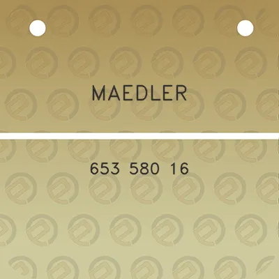 maedler-653-580-16