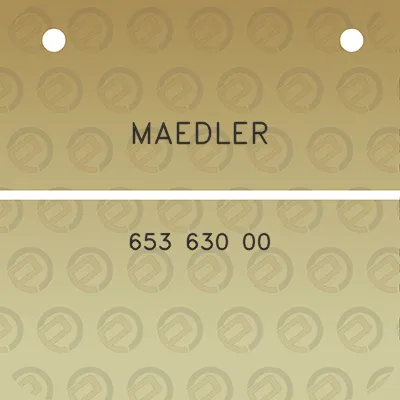 maedler-653-630-00