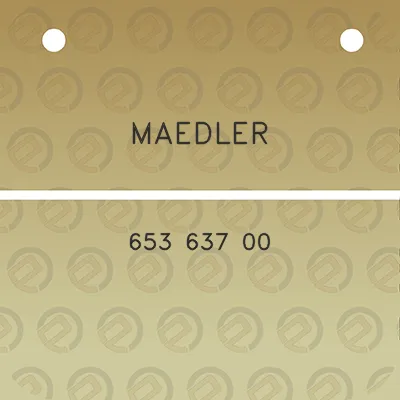 maedler-653-637-00