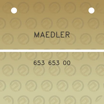 maedler-653-653-00