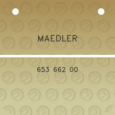 maedler-653-662-00