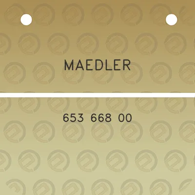 maedler-653-668-00