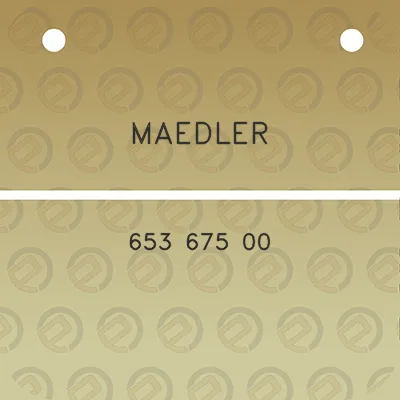 maedler-653-675-00