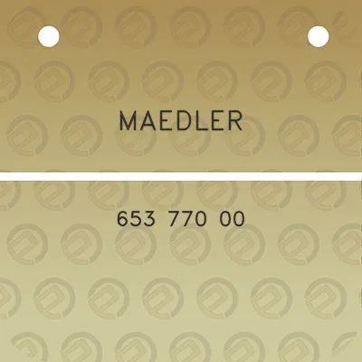 maedler-653-770-00
