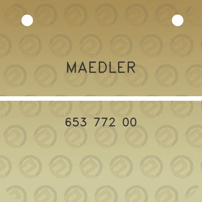 maedler-653-772-00