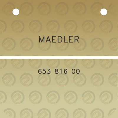 maedler-653-816-00