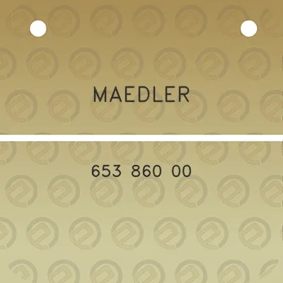 maedler-653-860-00