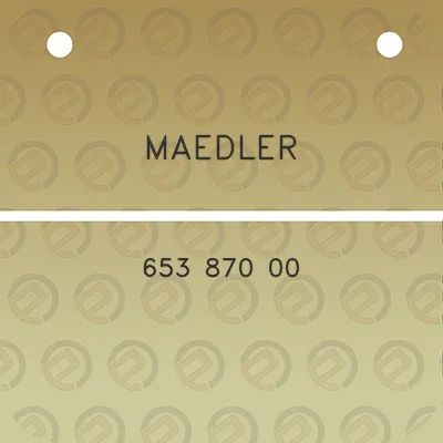 maedler-653-870-00