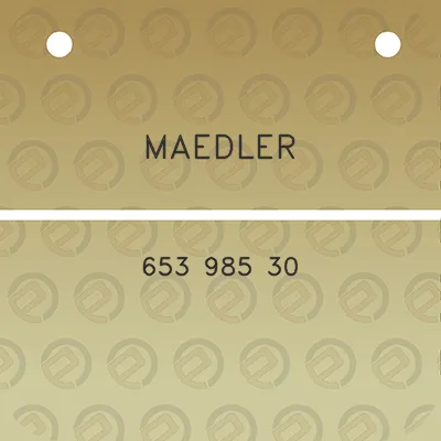 maedler-653-985-30