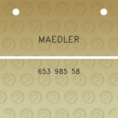 maedler-653-985-58