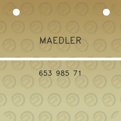 maedler-653-985-71