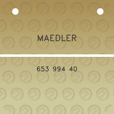 maedler-653-994-40