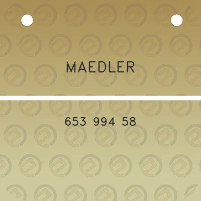 maedler-653-994-58