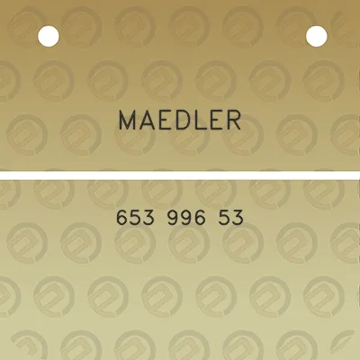 maedler-653-996-53