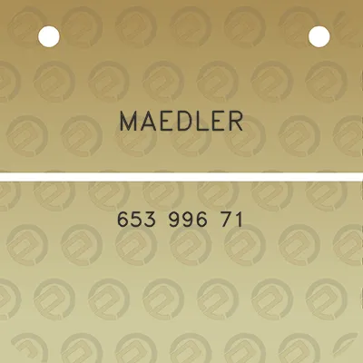 maedler-653-996-71