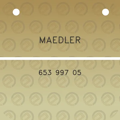 maedler-653-997-05