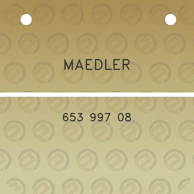 maedler-653-997-08