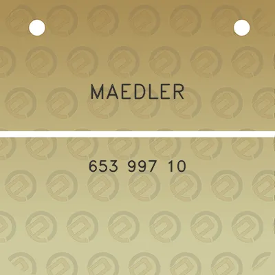 maedler-653-997-10