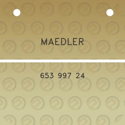 maedler-653-997-24