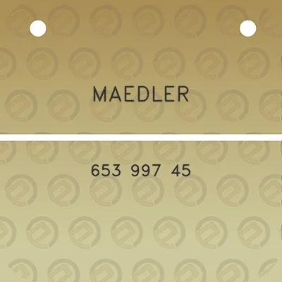 maedler-653-997-45