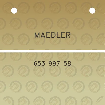 maedler-653-997-58