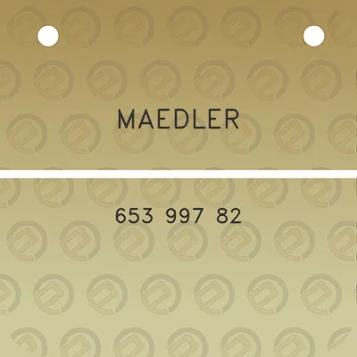 maedler-653-997-82