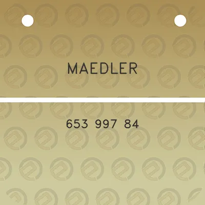 maedler-653-997-84