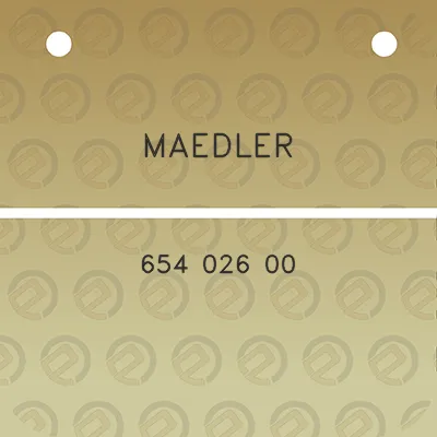 maedler-654-026-00