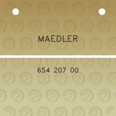 maedler-654-207-00