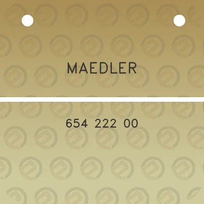 maedler-654-222-00