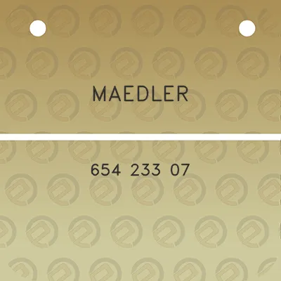 maedler-654-233-07