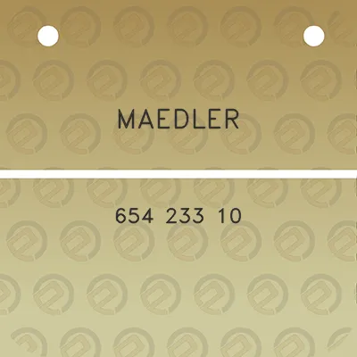 maedler-654-233-10