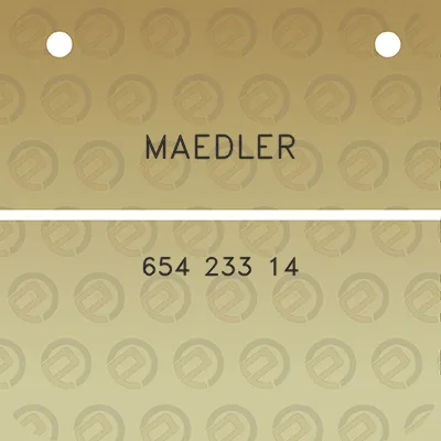 maedler-654-233-14